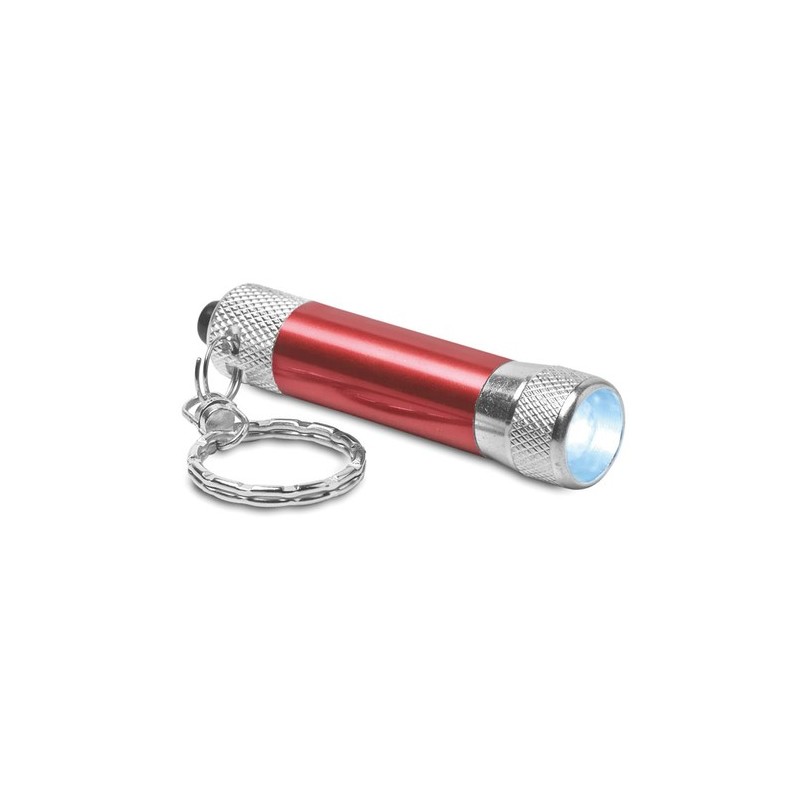 Mini Lampe Torche Personnalisée Cadeau d'Entreprise - ARIZO Couleurs : rouge goodies publicitaire événementiel