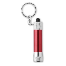 Mini Lampe Torche Personnalisée Cadeau d'Entreprise - ARIZO Couleurs : rouge impression haute définition