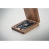 Câbles 3 en 1 personnalisés - Set économique pour tous vos appareils VERSA Matières : bambou Couleurs : bois impression haute dé