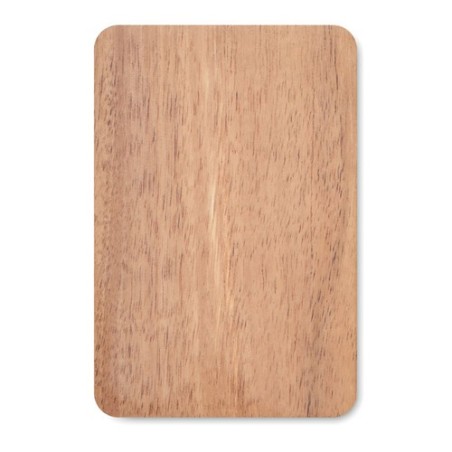 Câbles 3 en 1 personnalisés - Set économique pour tous vos appareils VERSA Matières : bambou Couleurs : bois objet promotionnel 