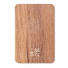 Câbles 3 en 1 personnalisés - Set économique pour tous vos appareils VERSA Matières : bambou Couleurs : bois cadeau collaborateu