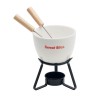 Set à fondue en céramique personnalisée 240 ml - KASE Matières : céramique Couleurs : blanc cadeau entreprise pas cher