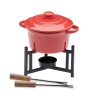 Set à fondue personnalisée 300ml - BIG KASE, idéale pour les cadeaux Matières : céramique Couleurs : rouge