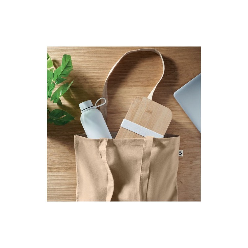Set personnalisé de 2 pièces  pour le déjeuner : Bouteille et Boîte à Déjeuner EMERALD Couleurs : blanc Matières : acier inoxyda