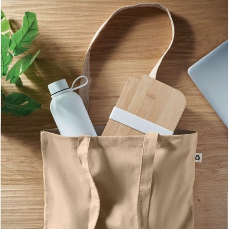 Set personnalisé de 2 pièces  pour le déjeuner : Bouteille et Boîte à Déjeuner EMERALD Couleurs : blanc Matières : acier inoxyda