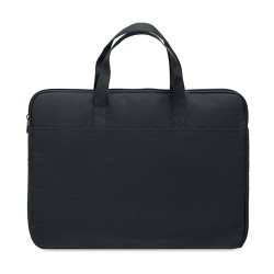 Sacoche personnalisable  pour portable 15" FODRAL Matières : PET recyclé Couleurs : noir cadeau entreprise pas cher