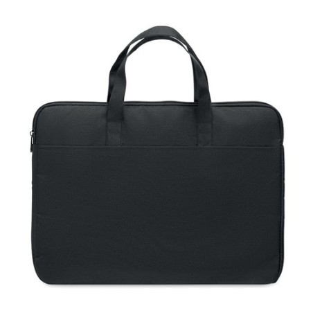 Sacoche personnalisable  pour portable 15" FODRAL Matières : PET recyclé Couleurs : noir cadeau entreprise pas cher