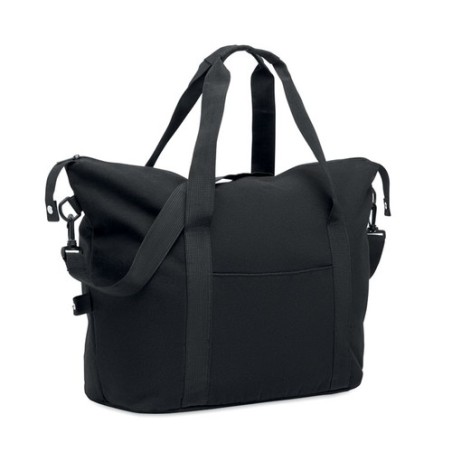 Sac weekend  en matériau recyclé KOPER TOTE Matières : coton recyclé Couleurs : noir