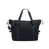 Sac weekend  en matériau recyclé KOPER TOTE Matières : coton recyclé Couleurs : noir impression haute définition