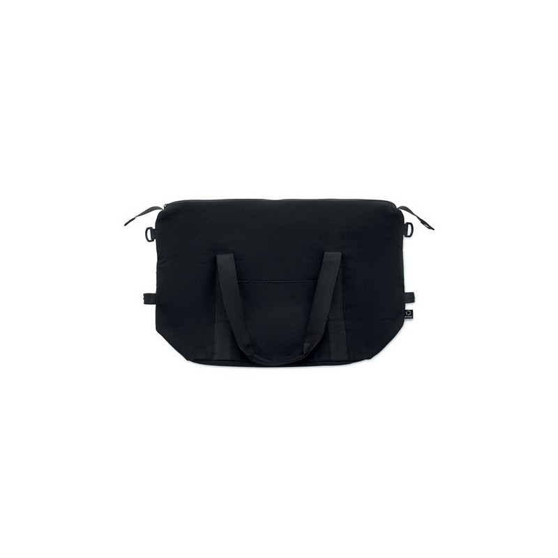 Sac weekend  en matériau recyclé KOPER TOTE Matières : coton recyclé Couleurs : noir goodies entreprise design