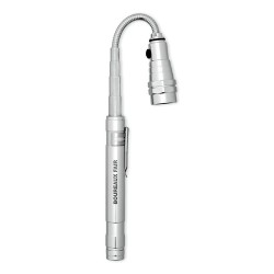 Lampe Extensible Unique Publicitaire - STRECH-TORCH Matières : aluminium Couleurs : argenté objet promotionnel éco-responsable