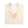 Sac shopping  en coton recyclé personnalisé VIVEKA Matières : coton recyclé Couleurs : beige