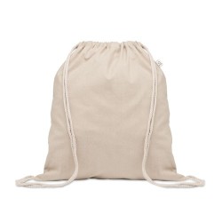 Sac shopping  en coton recyclé personnalisé - CABETRI Matières : coton recyclé Couleurs : beige
