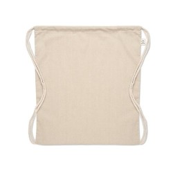 Sac shopping  en coton recyclé personnalisé - CABETRI Matières : coton recyclé Couleurs : beige 2