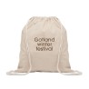 Sac shopping  en coton recyclé personnalisé - CABETRI Matières : coton recyclé Couleurs : beige cadeau entreprise pas cher