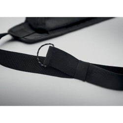 Sac banane  en nylon 420D - NYKO Couleurs : noir cadeau entreprise pas cher