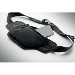 Sac banane  en nylon 420D - NYKO Couleurs : noir goodies publicitaire événementiel