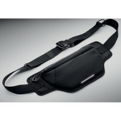 Sac banane  en nylon 420D - NYKO Couleurs : noir marquage laser ultra précis