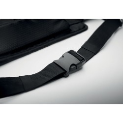Sac banane  en nylon 420D - NYKO Couleurs : noir goodies entreprise design
