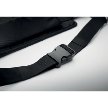 Sac banane  en nylon 420D - NYKO Couleurs : noir goodies entreprise design