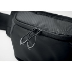Sac banane  en nylon 420D - NYKO Couleurs : noir impression logo haute qualité