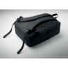 Sac à dos  RPET pour ordinateur personnalisé AKRAOS Matières : PET recyclé Couleurs : noir cadeau client original