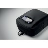 Sac à dos  RPET pour ordinateur personnalisé AKRAOS Matières : PET recyclé Couleurs : noir goodies personnalisé en stock