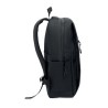 Sac à dos  RPET pour ordinateur personnalisé AKRAOS Matières : PET recyclé Couleurs : noir personnalisation sur mesure