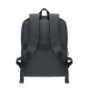 Sac à dos  RPET pour ordinateur personnalisé AKRAOS Matières : PET recyclé Couleurs : pierre impression logo haute qualité
