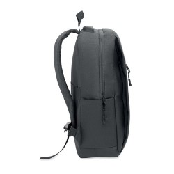 Sac à dos  RPET pour ordinateur personnalisé AKRAOS Matières : PET recyclé Couleurs : pierre cadeau affaires élégant