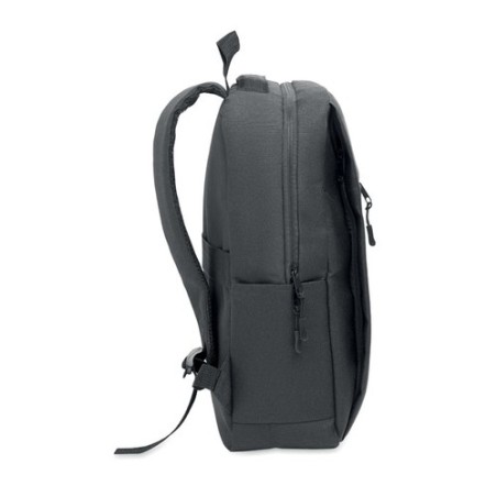 Sac à dos  RPET pour ordinateur personnalisé AKRAOS Matières : PET recyclé Couleurs : pierre cadeau affaires élégant