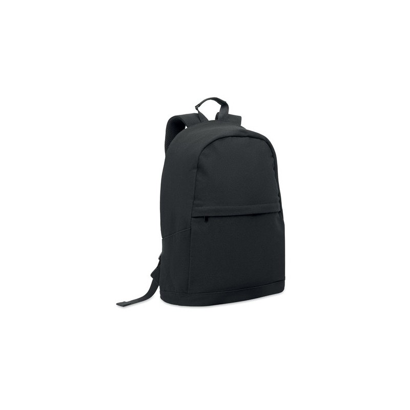Sac à dos  et pratique 15" personnalisé KOPER BACK Matières : coton recyclé Couleurs : noir