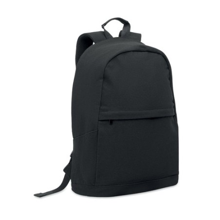Sac à dos  et pratique 15" personnalisé KOPER BACK Matières : coton recyclé Couleurs : noir
