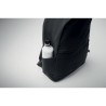 Sac à dos  et pratique 15" personnalisé KOPER BACK Matières : coton recyclé Couleurs : noir cadeau entreprise pas cher