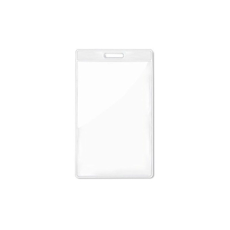 Badge Transparent Personnalisable 7,5x12,5cm