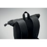 Sac à dos personnalisé  pour ordinateur 15' KOPER ROLL Matières : coton recyclé Couleurs : noir accessoire événementiel unique