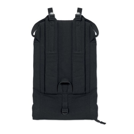 Sac à dos personnalisé  pour ordinateur 15' KOPER ROLL Matières : coton recyclé Couleurs : noir goodies entreprise design