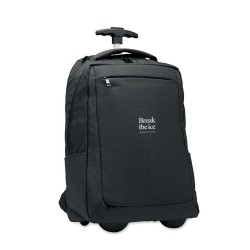 Sac à dos  en RPET 600D personnalisable pas cher - DALVIK Matières : PET recyclé Couleurs : noir 2