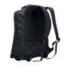 Sac à dos  en RPET 600D personnalisable pas cher - DALVIK Matières : PET recyclé Couleurs : noir impression haute définition