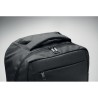 Sac à dos  en RPET 600D personnalisable pas cher - DALVIK Matières : PET recyclé Couleurs : noir personnalisation rapide en Fran