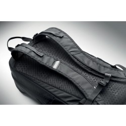 Sac à dos de randonnée personnalisé 18L  BAGGA Matières : PET Couleurs : noir 2