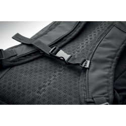Sac à dos de randonnée personnalisé 18L  BAGGA Matières : PET Couleurs : noir cadeau client original