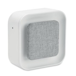 Réveil Éco-responsable en ABS/RPET Recyclé Personnalisé LUCE Matières : ABS Couleurs : blanc 2