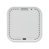 Réveil Éco-responsable en ABS/RPET Recyclé Personnalisé LUCE Matières : ABS Couleurs : blanc marquage laser ultra précis