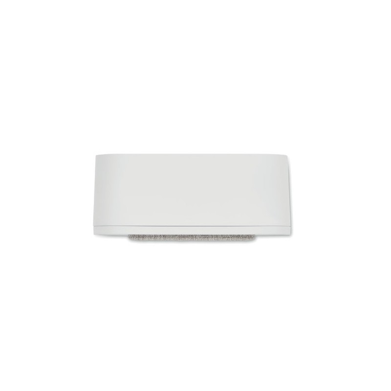 Réveil Éco-responsable en ABS/RPET Recyclé Personnalisé LUCE Matières : ABS Couleurs : blanc objet promotionnel éco-responsable