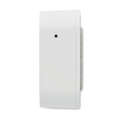 Réveil Éco-responsable en ABS/RPET Recyclé Personnalisé LUCE Matières : ABS Couleurs : blanc cadeau collaborateur premium