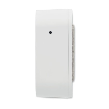 Réveil Éco-responsable en ABS/RPET Recyclé Personnalisé LUCE Matières : ABS Couleurs : blanc cadeau collaborateur premium
