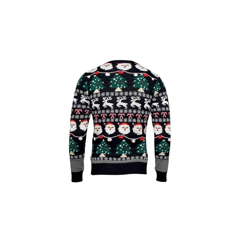 Pull LED de Noël L/XL - Brillez en Fête !