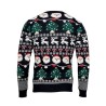 Pull Festif LED de Noël L/XL LARGE SHAMIS Matières : acrylique Couleurs : noir personnalisable avec votre logo