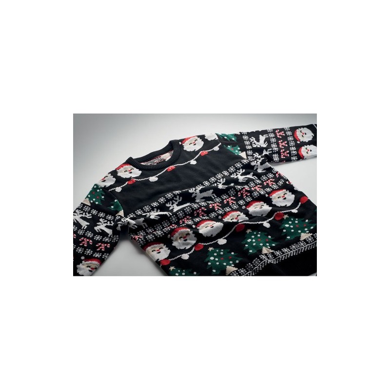 Pull LED de Noël L/XL - Brillez en Fête !